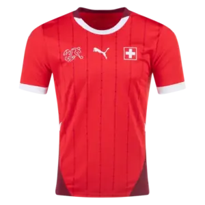 24/25 Switzerland Home Jersey Front