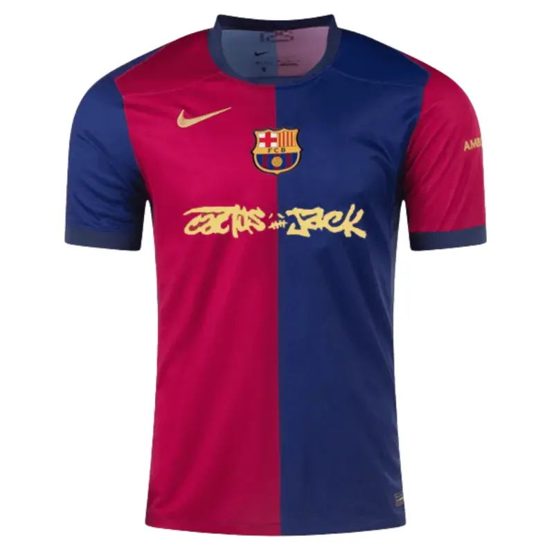 24/25 Barcelona Cactus Jack Home Jersey front