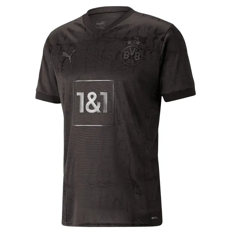 22/23 Dortmund Blackout Edition Jersey Front