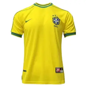1998 Brazil Home Retro Jersey
