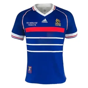 1998 France Home Retro Jersey