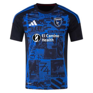 2025 San Jose Earthquakes Home Jersey front