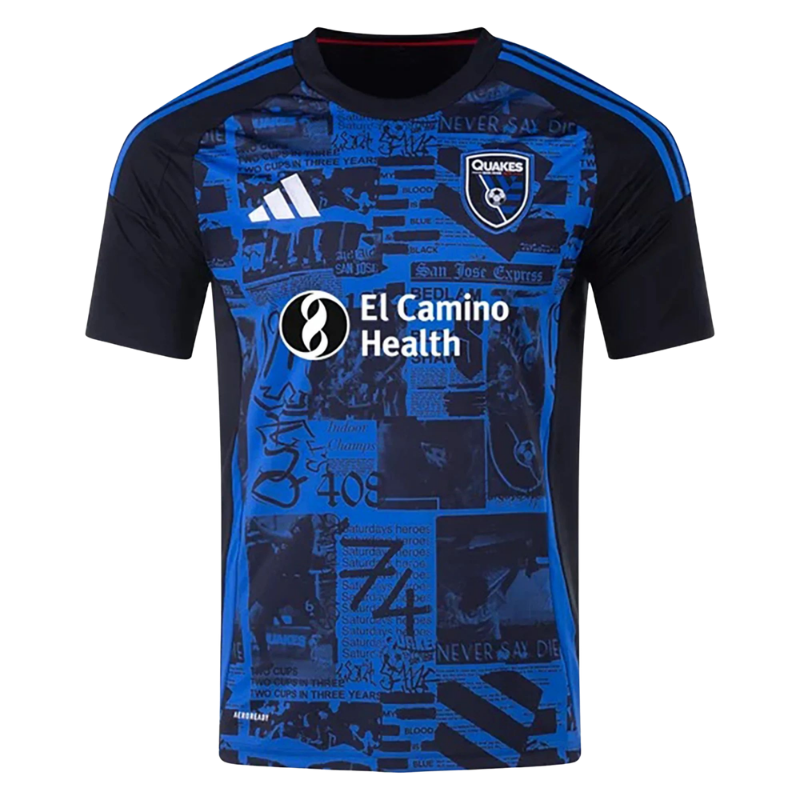 2025 San Jose Earthquakes Home Jersey front