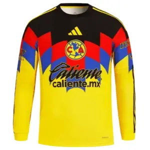 25/26 Club America Home Long Sleeve Jersey Front