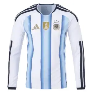 Argentina 2026 World Cup Long Sleeve Home Jersey Front