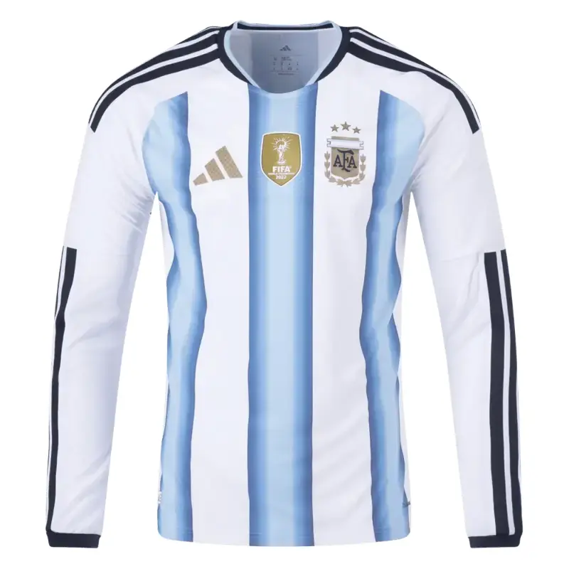 Argentina 2026 World Cup Long Sleeve Home Jersey Front