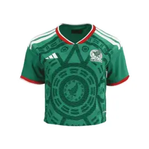 2026 Mexico Crop Top Home Jersey Front