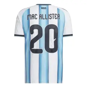 Alexis Mac Allister 2026 Argentina Home Jersey Back