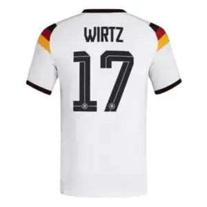 Florian Wirtz 2026 Germany Home Jersey Back