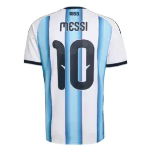 Lionel Messi 2026 Argentina Home Jersey Back