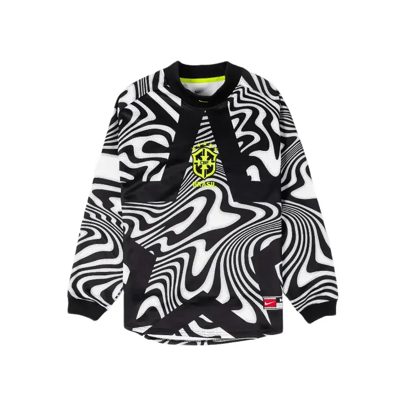 2026 Brazil Hollywood Long Sleeve Jersey Front