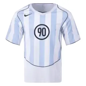 Total 90 Sky Blue & White Energy Jersey Front