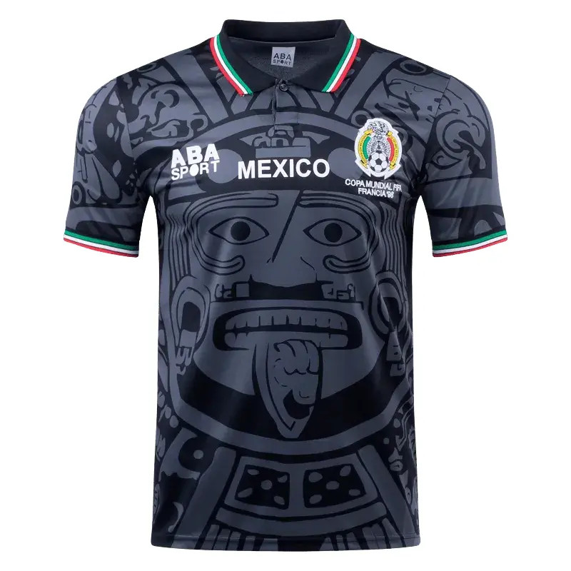 1998 Mexico Away Retro Jersey Front