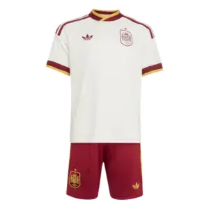 2026 Kids Spain Away Kit Front