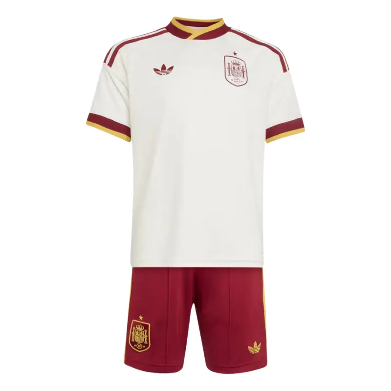 2026 Kids Spain Away Kit Front
