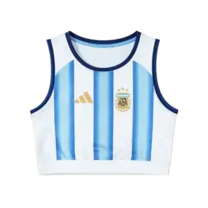 2026 Argentina’s Special Edition Crop Top Jersey Front