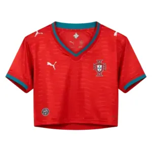 2026 Portugal Crop Top Home Jersey front