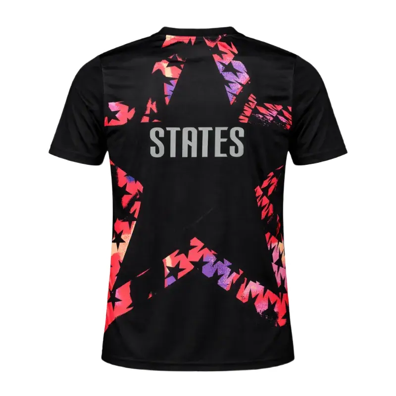 2026 USA Black Goalkeeper Jersey Back